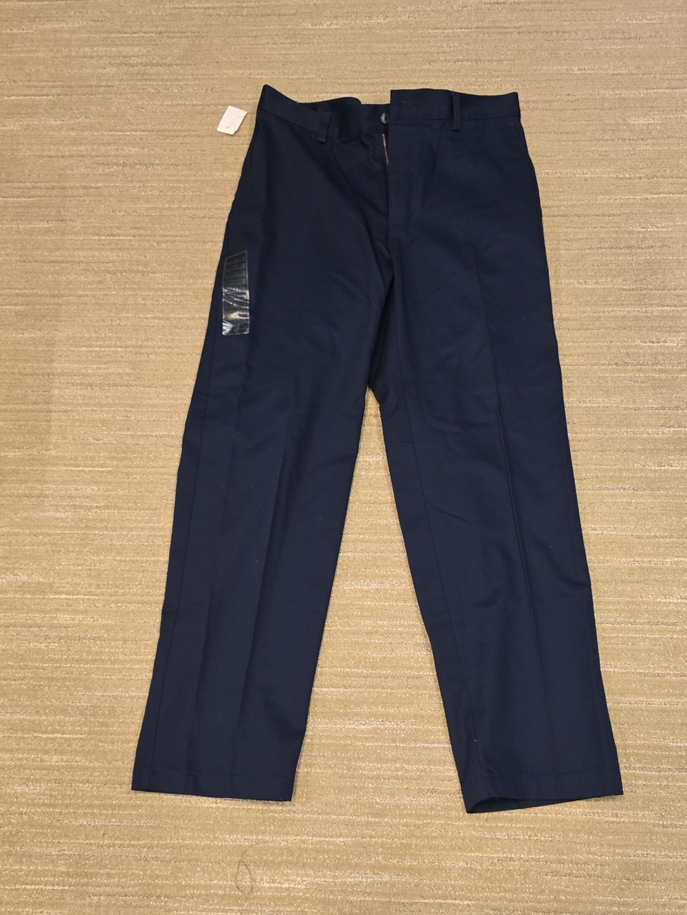 Jos. A. Bank Men's Navy Straight-Leg Dress Pants, 33Wx30L